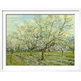 thumbnail image 2 of The White Orchard, 1888, Botanical Scenic Seasons Framed Art Print Wall Art by Vincent van Gogh Sold by ArtCom, 2 of 6