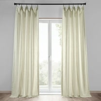 Barley Heavy Faux Linen Curtain (1 Panel), Barley, 50W X 108L