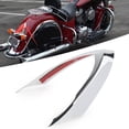thumbnail image 5 of NS Motorbike Tail Light Lamp Top Trim Cover Accessaries For Indian Chief Classic 2014 2015 2016 2017 2018, Chrome Powersport, 5 of 5