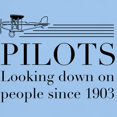 thumbnail image 3 of CafePress - Pilots Looking Down People T Shirt - Men's Classic Graphic T-Shirt, 3 of 4