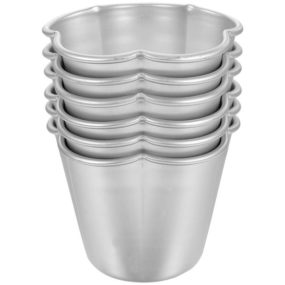 6 Pcs Cupcake Pans for Baking Mold Cookie Molds Household
