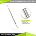 thumbnail image 5 of 2 PC Ingrown toenail tool, Toenail File And Lifters, Cynamed Professional Surgical Safe Nail Treatment Pedicure Tool Kit Under Nail Cleaner Tools Pain Relief (Standard), 5 of 5