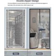 thumbnail image 3 of Door Fits Door Size 90cm X 210cm, Thickened Heavy Duty Pet Screen Door For Dogs Cats Mosquitos, Suitable For Living Room, Bedroom, Kitchen, Patio, Cor, 3 of 5