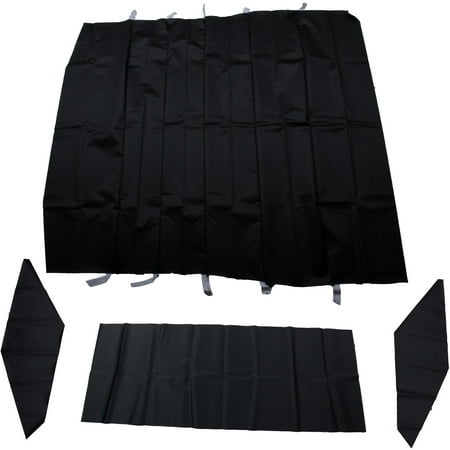 Nova Headliner - PUI 68XH100BN Standard Vinyl Headliners, Black, 1968-72 Nova