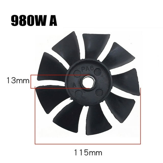 Air Compressor Fan Blade Direct-Connected Air Pump Motor Cooling Fan 980W 1100W