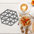 thumbnail image 4 of Mantel individual de silicona 5 piezas aislamiento térmico hexagonal plato taza tazón ANGGREK Otros, 4 of 8