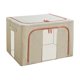 thumbnail image 4 of Bolsa organizadora para guardar ropa, contenedor de 66 l con ventana transparente y resistente al polvo. Beige, 4 of 7