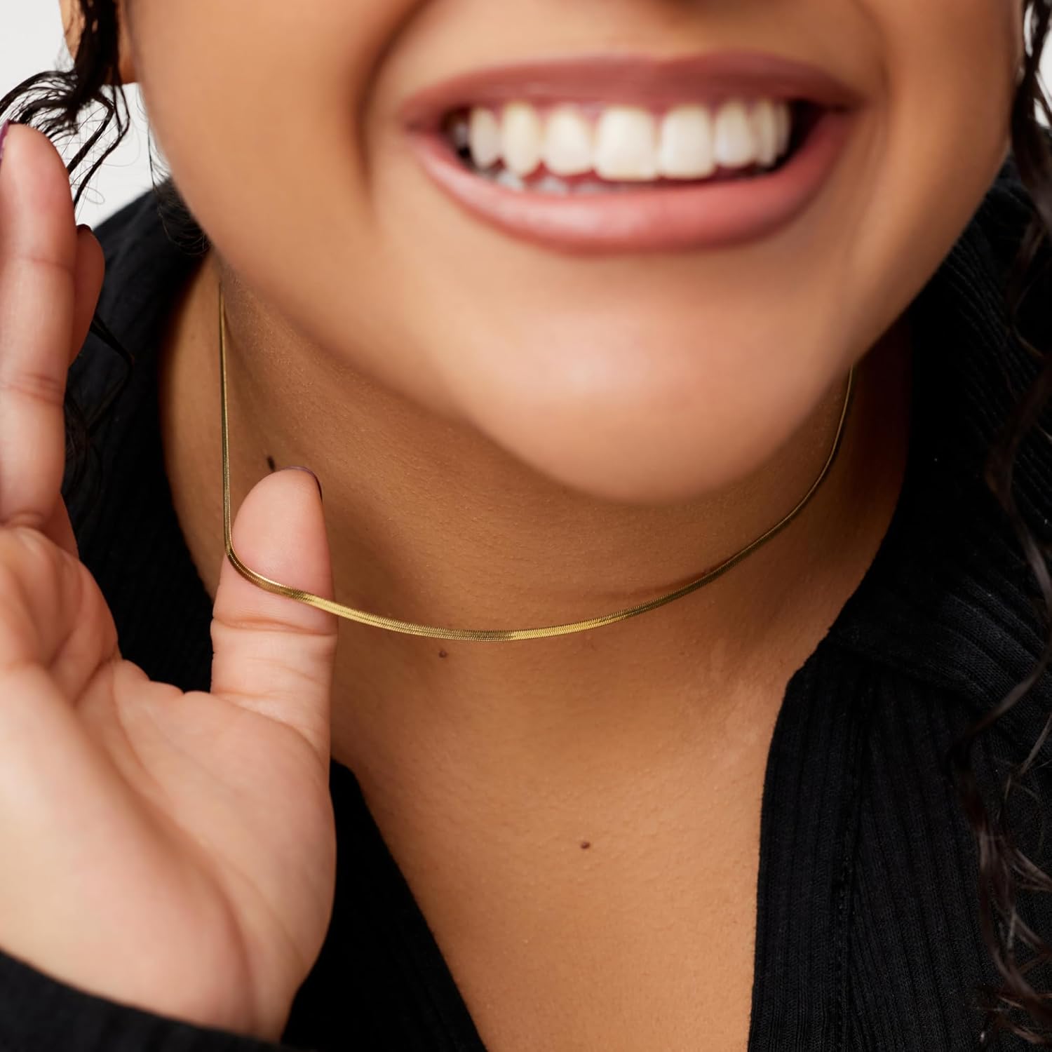 Leander Gold Chain Necklaces for Women - 14K Gold Plated, Hypoallergenic Jewelry - Dainty, Layering & Trendy Necklace Styles with Herringbone & Paperclip Designs Jewelry Assorted Styles