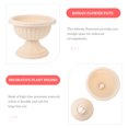 thumbnail image 3 of VERDANVERSE 1Ud Maceta Decorativa Roman De Resina Beige Para Uso En Jardín Y Exterior, 3 of 6