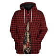 thumbnail image 3 of Sudadera con capucha de Halloween con estampado 3D para hombres y mujeres, sudadera con estampado de sangre aterrador, de manga larga, informal, para cosplay, sudadera holgada, 3 of 5