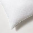 thumbnail image 4 of CosmoLiving by Cosmopolitan Allied Home Living Diamond Luxe Down-Alternative Cotton Pillow - White Standard, 4 of 5