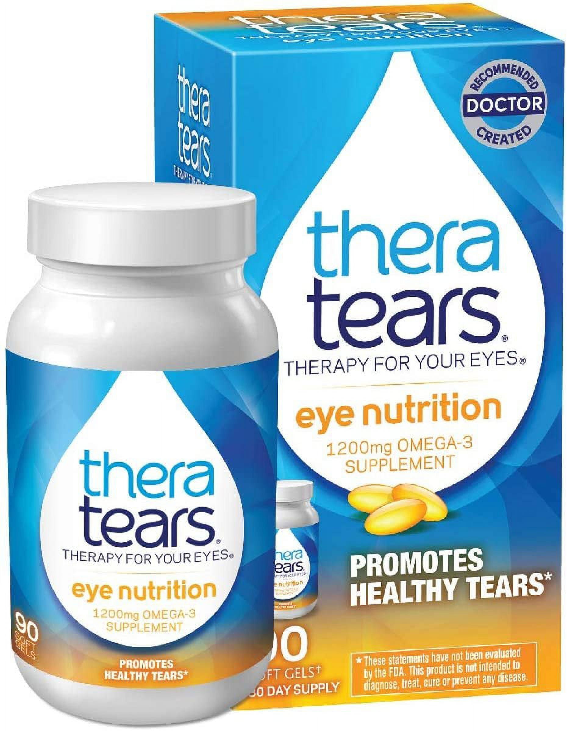 TheraTears Eye Nutrition- 90 CT- Omega 3 Supplement