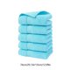thumbnail image 3 of Fiudx Toallas de Algodón, Paño Facial Suave y Absorbente, Toallitas con Diseño Multicolor, Secado Rápido, Ideales para Spa, Piscina, Decoración Elegante, Fácil de Lavar a Máquina., 3 of 6