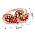thumbnail image 3 of Serviette Buckle 6Pcs Multi-purpose Reusable Unique Wedding Banquet Party Heart Serviette Buckle, 3 of 5
