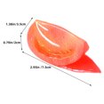 thumbnail image 2 of Shisuyan 4Pcs Artificial Tomato Slice Realistic Tomato Models Plastic Tomatoes Slice Artificial Vegetables, 2 of 8