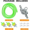 thumbnail image 4 of Gas Fuel Line Hose Clamps Fuel Filters with Inline Shut Off Valve Petcock Set for 50cc 70cc 90cc 110cc 125cc 150cc Taotao Coolster Apollo Baja ATV Four Wheeler Dirt Pit Bike (GREEN), 4 of 9