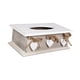 thumbnail image 4 of Caja de pañuelos de madera con tapa rectangular para decoración de mesa de cocina, contenedor para guardar servilletas y porta pañuelos., 4 of 9