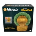 thumbnail image 6 of Bitcoin Chia Pet Handmade Decorative Planter by JEI, 6 of 7