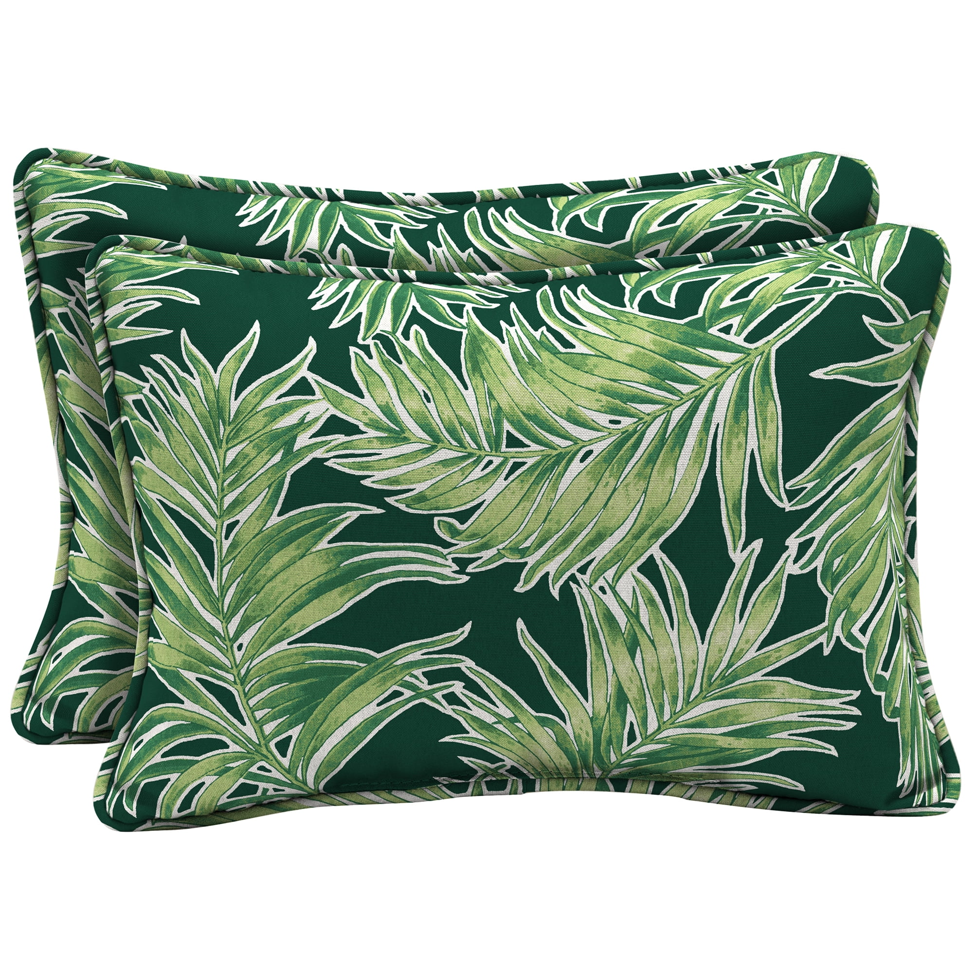 Arden Selections Emerald Tropical 15 x 22 in. Outdoor Large Lumbar