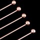 thumbnail image 3 of 5pcs/ Set Palillos de material acero Inoxidable para Cóctel Accesorios de Regalos Bead-Rose Gold, 3 of 9