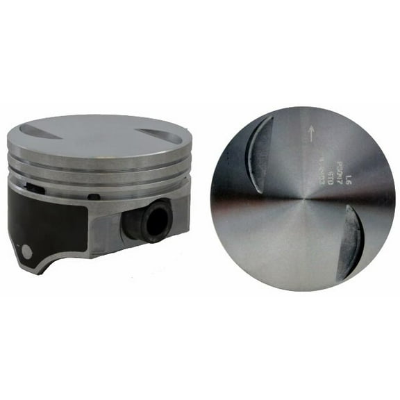 Set of 8 Flat Top Hypereutectic Pistons for 70-83 GM/Chevrolet Big Block 7.4/454 | .060 (1.50mm Oversized) | 4.310in. Bore Diameter