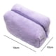 thumbnail image 2 of Nueva caja de lápices de la felpa del color sólido de las muchachas, bolso de mano, bagpurple cosmético portátil del color del caramelo, 2 of 5