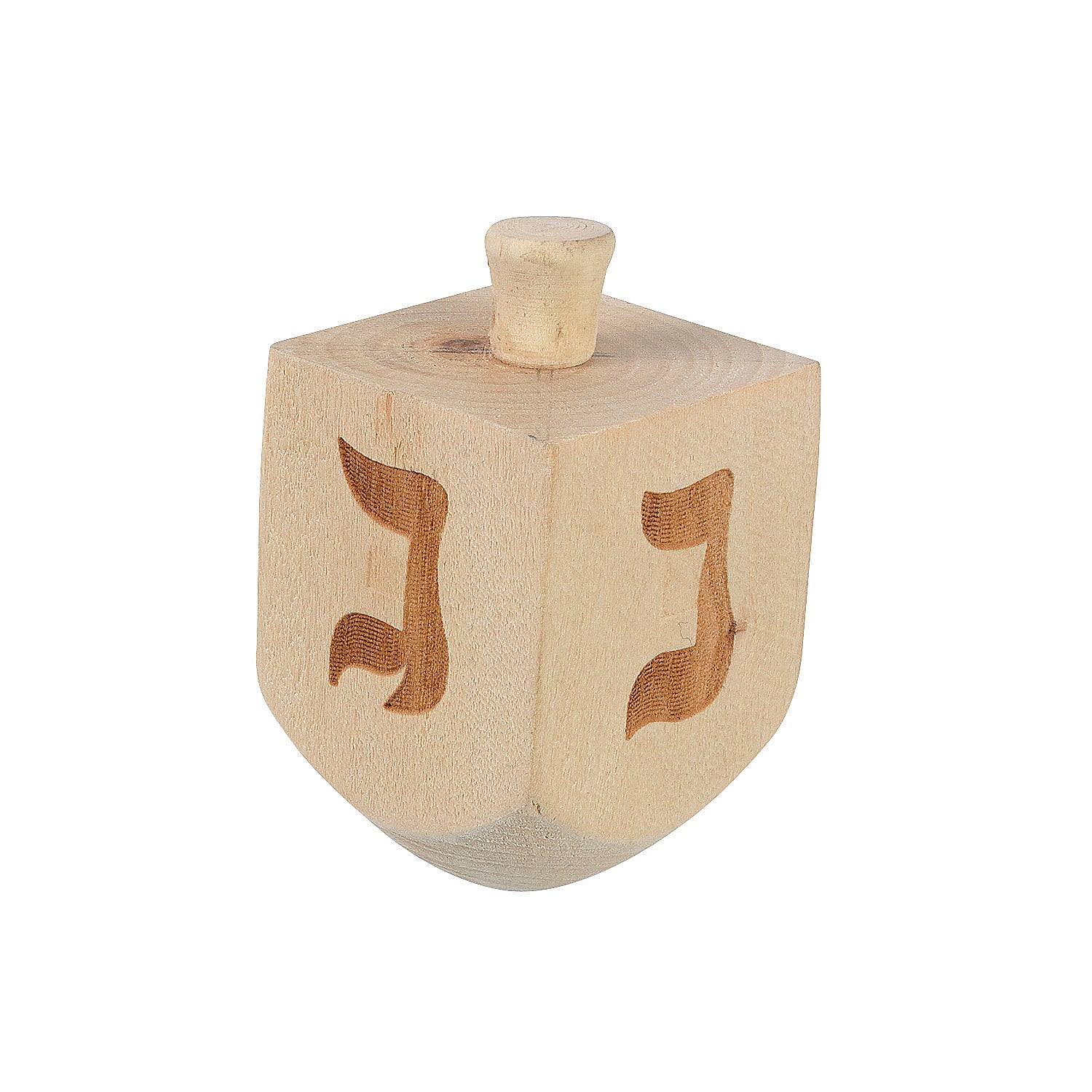 Fun Express Dreidel Wood Spin Top for Hanukkah Toys Value Toys