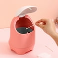 thumbnail image 6 of Yuedong Mini Trash Can with Lid,Removable Small Trash Can,Small Plastic Trash Can,Push Type Countertop Trash Basket,Counter Trash Can for Bathroom,Office,Kitchen,Desk,Coffee Table, 6 of 17