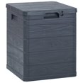 thumbnail image 1 of Caja de Almacenamiento para Jardín Casafoyer 90L Plástico Antracita, 1 of 1