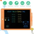 thumbnail image 2 of DAMAIE 10 Inch LCD Writing Tablet 9.8*6.8in Colorful Screen Pressure Technology Orange, 2 of 7