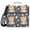 Cute Teddy Bear and Flower, variant on 3 Ring Zipper Binder with Shoulder Strap Waterproof Trapper Keeper 2 Inch D-Ring 500 Sheets Capacity Hand Paint Monster Truck