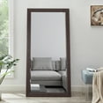 thumbnail image 2 of Rustic Floor Mirror by Naomi Home-Finish:Espresso,Size:66" x 32", 2 of 10