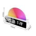 thumbnail image 3 of Viflosae Sunset Clock Alarm Clock Multifunctional Electronic Clock LED Bedside Wake-up Alarm Clock Electronics Gadgets, 3 of 7