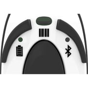 Socket Mobile D720 Barcode Scanner (with rechargeable battery pre-installed) - Wireless Connectivity - 19.49 Scan Distance - 1D, 2D - Imager - Omni-directional - Bluetooth - USB - White - IP54 - U...