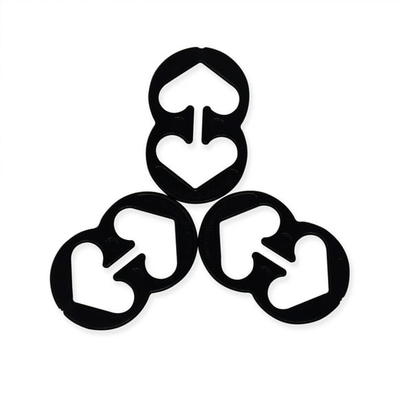 Razor Clips Bra Strap Clips Made in the USA Racer Back Conceal Straps (Black)