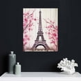 thumbnail image 4 of COMIO Paris Eiffel Tower Wall Decoration Girl's Bedroom Pink Paris Room Decoration Paris Bathroom Wall Art, 4 of 4