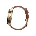 thumbnail image 5 of Garmin v��vomove Premium - Gold-tone steel - activity tracker with band - leather - brown - Bluetooth, ANT+/ANT - 2.36 oz - gold, 5 of 5