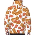 thumbnail image 7 of Lsque Peanuts4 Pattern Casual Men's Hoodie,Hooded Sweatshirt with Kangaroo Pocket,Pullover Hoodie-Large, 7 of 7