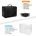 thumbnail image 3 of Caja de almacenamiento de fotos ENGPOW ignífuga con funda interior de 18 x 6 pulgadas, 3 of 8
