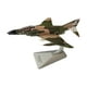 thumbnail image 2 of Modelo F4 a escala 1/144, avión simulado, adorno para coleccionistas, juguete de metal, modelo de avión para bar, estantería, mueble de TV., 2 of 9