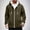 1-Army Green, variant on Mens Fleece Lined Jacket Zip up Hoodies Casual Long Sleeve Warm Sweatshirts Fall Winter Soft Cozy Coats with Pocket New Running Jackets for Men White M