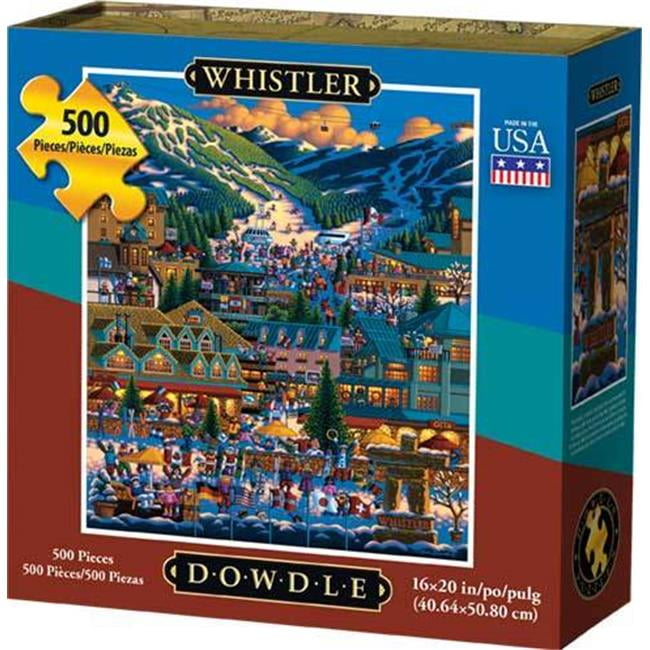 Dowdle Jigsaw Puzzle - Whistler - 500 Piece - Walmart.com