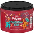 thumbnail image 6 of Folgers Mardi Gras Blend Ground Coffee, Medium Dark Roast, 22.6 oz Canister, 6 of 12