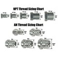 thumbnail image 2 of 3/8" NPT Male to 1/4"Hose Barb 90° Deg Fuel Oil Gas Line Fitting Adapter, 2 of 9