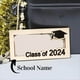 thumbnail image 2 of 2024 Titular de Regalo de Dinero de Graduación Personalizado Caja de Tarjeta de Titular de Efectivo de Graduación de Madera Personalizada, Clase de 2024 Negro, 2 of 5