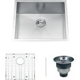 thumbnail image 1 of Undermount 16 Gauge 23 in. Kitchen Sink Single Bowl, 1 of 1