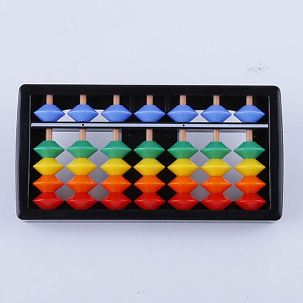 Colorful Abacus Arithmetic Soroban Maths Calculating Tools Kids Educational Toys 