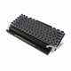thumbnail image 5 of Teclado de máquina de escribir retro de 83 teclas, de alta resistencia, con teclas punk desmontables y panel cepillado., 5 of 14