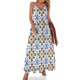 thumbnail image 1 of Adorno floral. Vestido sin mangas de acuarela. Vestido de mujer. Mono de verano para mujer., 1 of 7