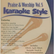 Praise and Worship Volume 5 Daywind Christian Karaoke Style NEW CD G 6 Songs
